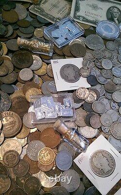 60 Coins From Estate Collection? Roman, World, Old Early US 1800s GOLD SILVER