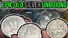 610 Large Silver World Coin Unboxing W Rare Bullion And Old Type Coins