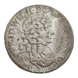 6 Groschen 1683 H, Brandenburg Prussia Friedrich Wilhelm German States 13T