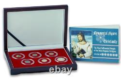 6 Monumental Figures in Christianity 6 Coin Box Set Porcius Festus St Helena