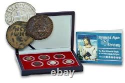 6 Monumental Figures in Christianity 6 Coin Box Set Porcius Festus St Helena