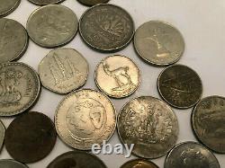 70 Different Coins Cultural Country Silver Copper Gold