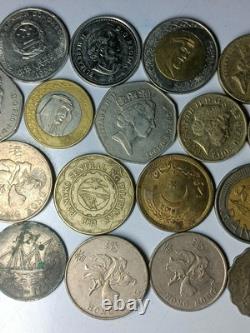 73pcs OLD Mixed World Foreign Coins Collection/ Lot with silver