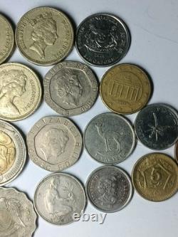 73pcs OLD Mixed World Foreign Coins Collection/ Lot with silver