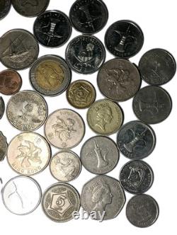 73pcs OLD Mixed World Foreign Coins Collection/ Lot with silver