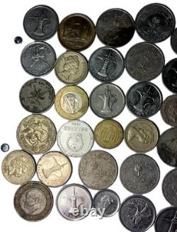 73pcs OLD Mixed World Foreign Coins Collection/ Lot with silver