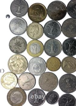 73pcs OLD Mixed World Foreign Coins Collection/ Lot with silver