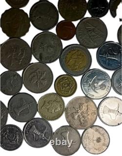 73pcs OLD Mixed World Foreign Coins Collection/ Lot with silver