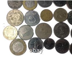 73pcs OLD Mixed World Foreign Coins Collection/ Lot with silver