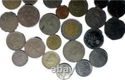 73pcs OLD Mixed World Foreign Coins Collection/ Lot with silver