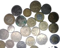 73pcs OLD Mixed World Foreign Coins Collection/ Lot with silver
