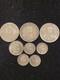 7 Swiss Silver Coins (3) 5 Francs, 1 Franc, (4) 1/2 Francs
