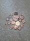 84 Grams 3 Oz Total Weight World Silver Lot Holed Uk France Italy 18 Coin Lot