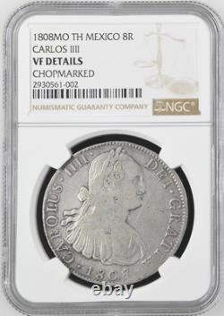 8R, Mexico, 1808MO, NGC VF Details
