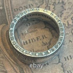 90% SILVER France 5 Francs COIN RING 1870-1878 SIZE 7-14 French World War 1 Euro