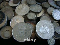 94 Troy Ounces ASW Actual Silver Weight Worldwide Coin Lot @ 90% Free Shipping