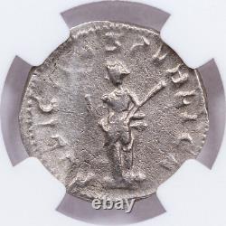 AD 247-249 Roman Empire Silver Double-Denarius of Philip II NGC VF SKU56210