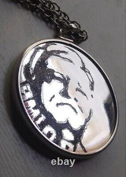 AMLO Mexican President Lopez Obrador 1 Oz Canadian Maple Silver Coin Engraved