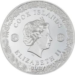 AUTUMN Manga 1 Oz Silver Coin $5 Cook Islands 2022