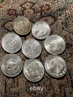 A Great Collection Of Mexican Silver Coins! Some Of My Nicest & Rarest Coins