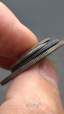 A suit of 1906 Qing Dynasty Kuang-Hsu Silver Coin Hu-Poo Dragon Money