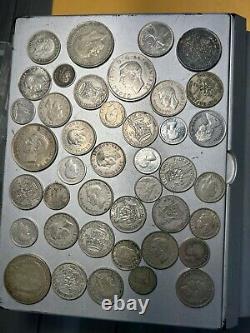 About 222g English Protectorate coinage, all coins are majority silver up to 925