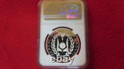 Africa Djibouti 1994 Runner Running 1oz. 925 Silver 100 Francs NGC PR PF69 proof