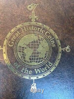 Album Of 50 Great Historic Coins & Stamps of the World