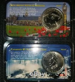 American Silver Eagles 1 oz. 4 BU Coin Lot of 13 / 4 world coins