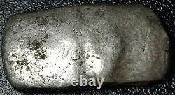 Ancient India Silver Coin Gandhara Janapada Bent-Bar Shatamana 11.22 Grams 300BC