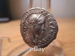 Ancient Rome Silver Coin Severus Alexander 222-235 AD VF Denarius World Money