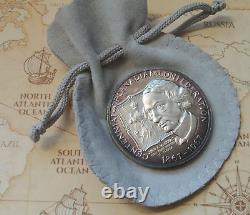 Antique 1967 Centennial of Canada Silver Round