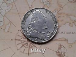 Antique German Bavaria Silver Thaler 1775