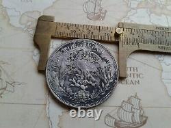 Antique Mexico 1 Peso silver 1905-Mo