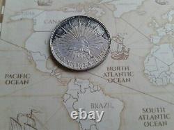 Antique Mexico 1 Peso silver 1905-Mo