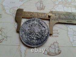 Antique Mexico 1 Peso silver 1905-Mo