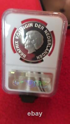 Aruba Netherlan 2003 Conch Shell Sea Shells 10 Florin Silver Coin NGC PF69 Proof
