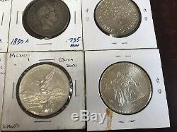 Assorted World Foreign Silver Crown Size 9 Coins Lot Great Condition High Value