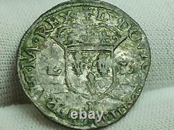 Attractive 1622 N Louis XII Hammered French Douzain