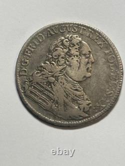 August III Sas, Gulden (2/3 talara) 1763 FWóF, Drezno