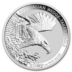 Australia 1 Oz Silver Wedge-Tailed Eagle 2020 High Relief By JOHN MERCANTI