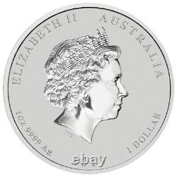 Australia 2008-2019 Perth Mint Complete 12-Coin Lunar II Series 1 Oz Silver Set