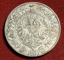 Australia 5 Corona 1907 Silver Coin KM#2807 T11382