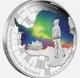 Australia Aurora Australis Silver Coin Colored 2013