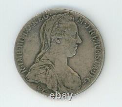 Austria (House of Hapsburg) 1780 Maria Theresa One Thaler (Not Re-Strike)