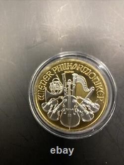 Austria Orchestra Silver. 999 Colored Coin, Certificate. COA # 011/ 100
