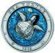 Barbados 2018 3 Oz Silver $5 Sea Turtle Underwater World Coin