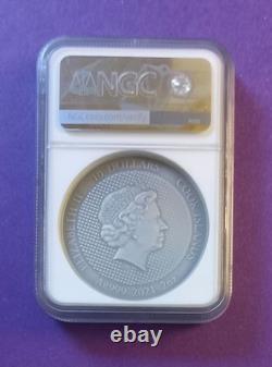 Batman 2oz Silver Coin 2021 $10 Graded MS70 + Box + Certificate