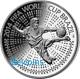Belarus 2013 Fifa World Cup Soccer 2014 Brazil 100 Rubles Silver Coin