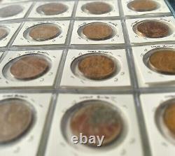 Binder of 190+ Sleeved Coins 1900 2002 Great Britain and Territories